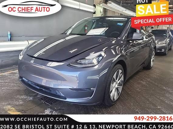 TESLA MODEL Y 2022 7SAYGAEE1NF398341 image